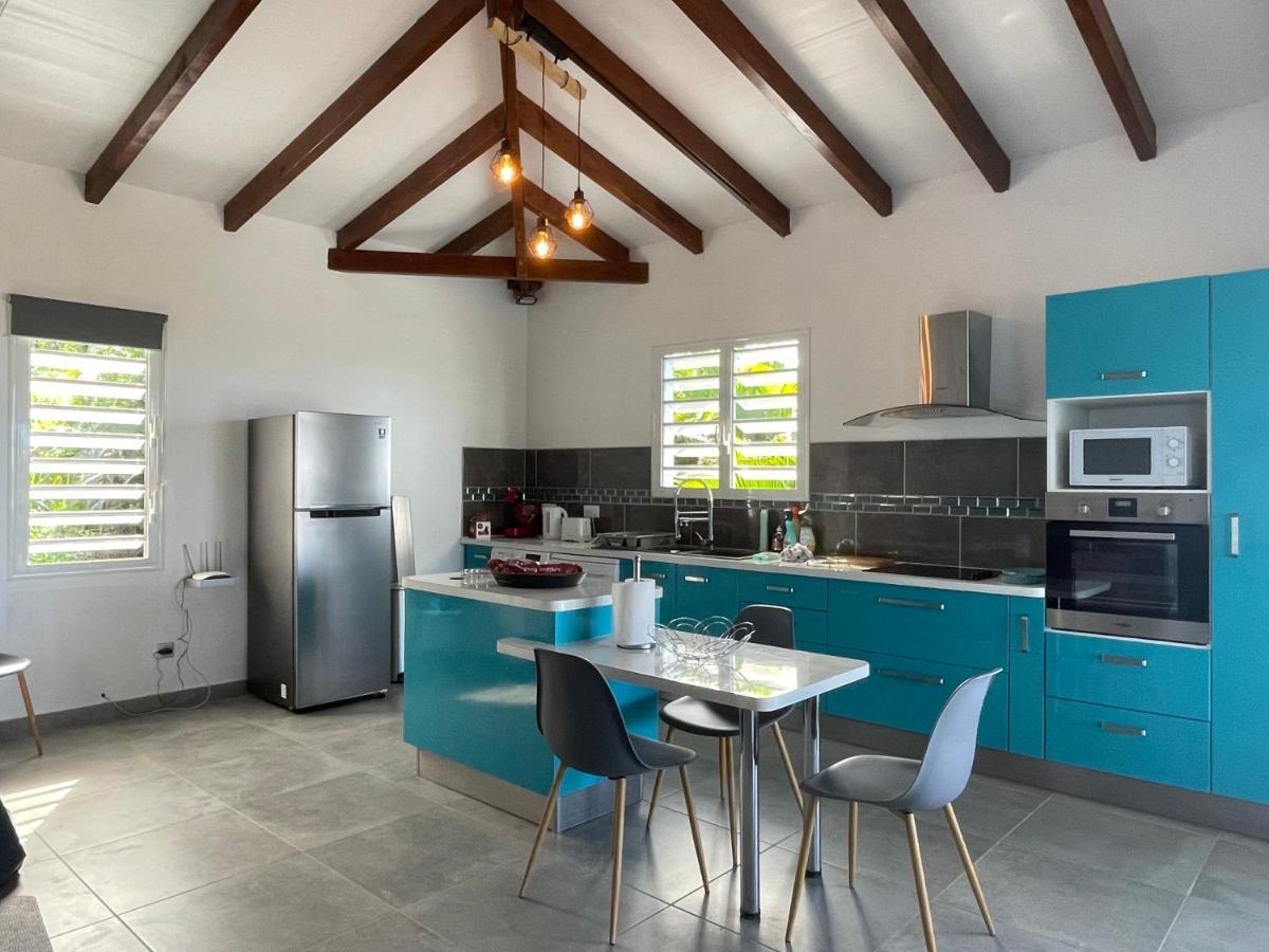Les Villas Pameyaque 2 F2 Avec 1 Piscine Et 1 F3 Avec 1 Piscine, Superbe Vue Sur La Mer Riviere-Salee Exterior foto