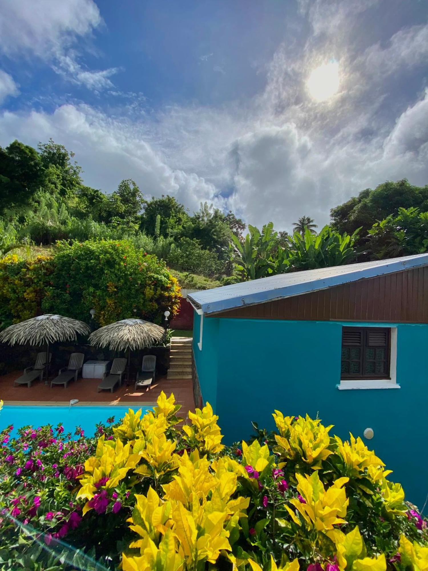 Les Villas Pameyaque 2 F2 Avec 1 Piscine Et 1 F3 Avec 1 Piscine, Superbe Vue Sur La Mer Riviere-Salee Exterior foto