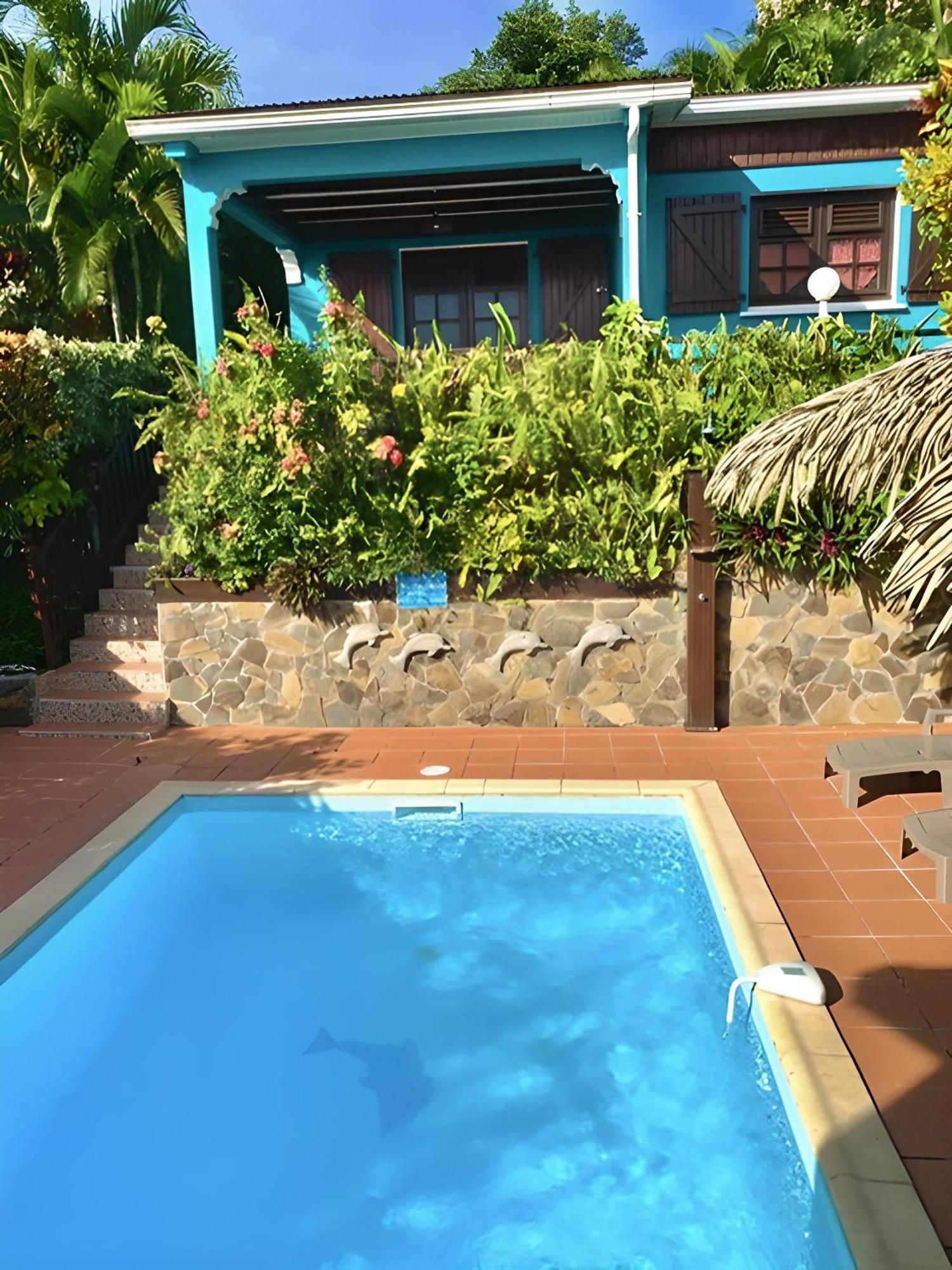 Les Villas Pameyaque 2 F2 Avec 1 Piscine Et 1 F3 Avec 1 Piscine, Superbe Vue Sur La Mer Riviere-Salee Exterior foto