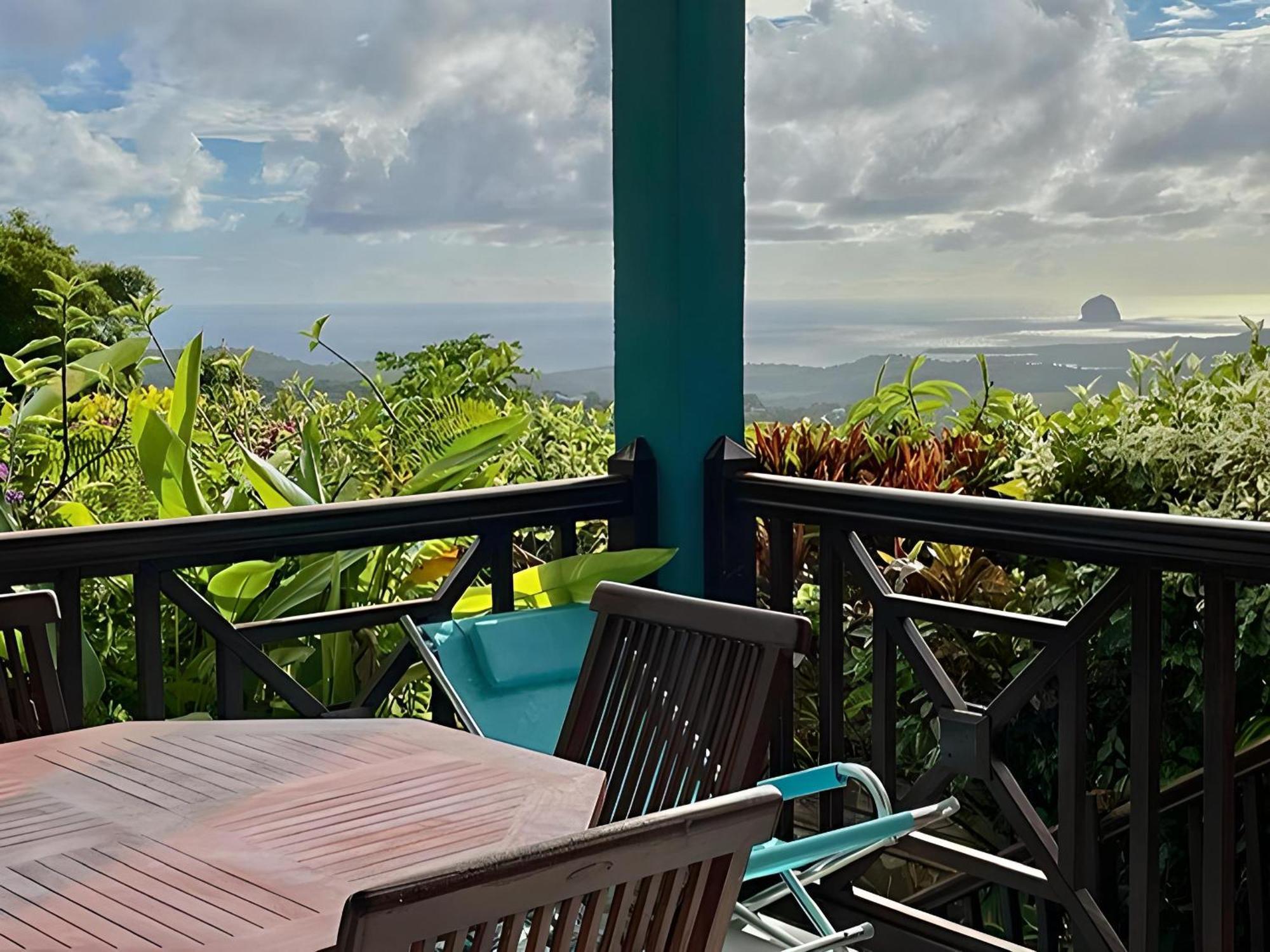 Les Villas Pameyaque 2 F2 Avec 1 Piscine Et 1 F3 Avec 1 Piscine, Superbe Vue Sur La Mer Riviere-Salee Exterior foto