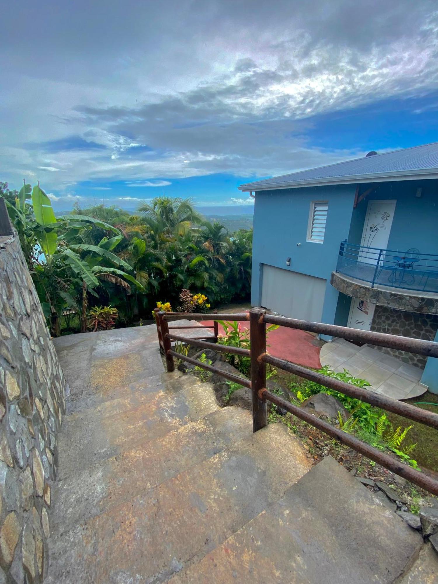 Les Villas Pameyaque 2 F2 Avec 1 Piscine Et 1 F3 Avec 1 Piscine, Superbe Vue Sur La Mer Riviere-Salee Exterior foto
