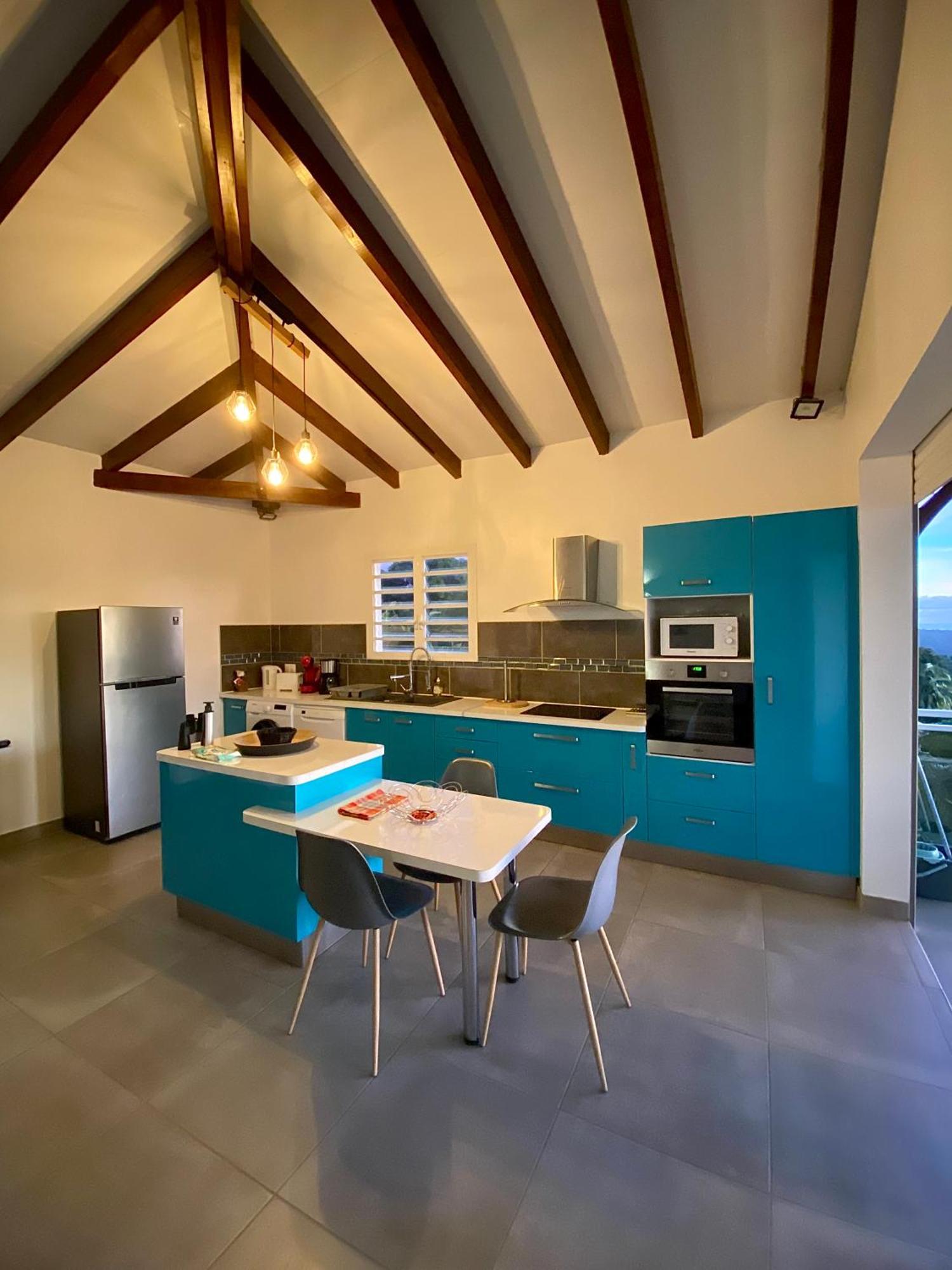 Les Villas Pameyaque 2 F2 Avec 1 Piscine Et 1 F3 Avec 1 Piscine, Superbe Vue Sur La Mer Riviere-Salee Exterior foto