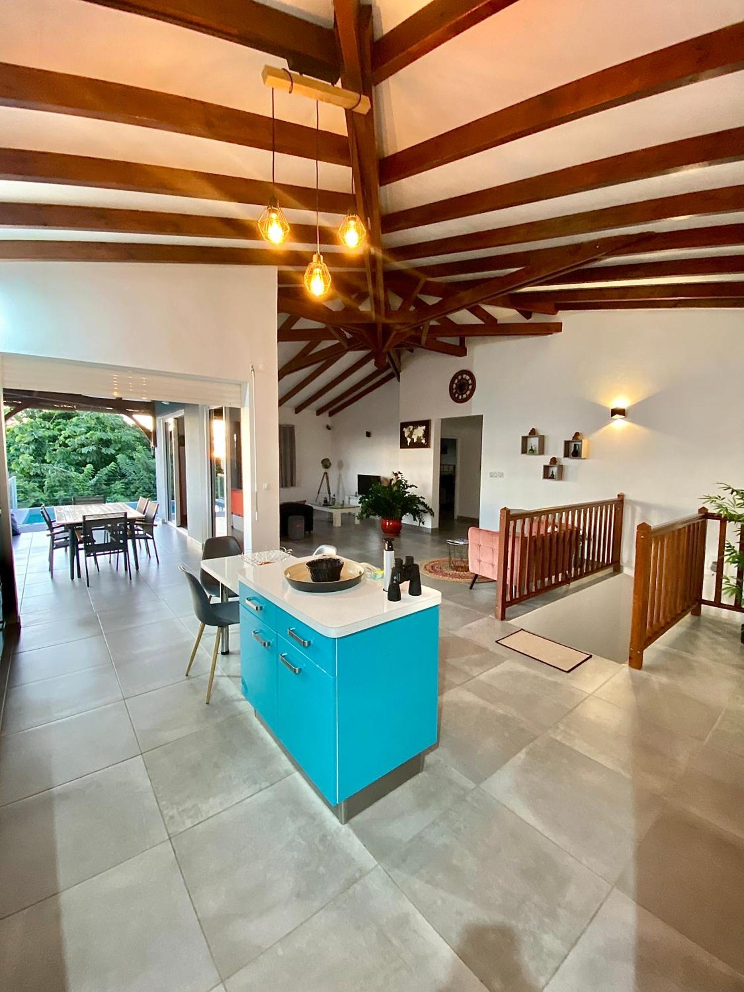 Les Villas Pameyaque 2 F2 Avec 1 Piscine Et 1 F3 Avec 1 Piscine, Superbe Vue Sur La Mer Riviere-Salee Exterior foto
