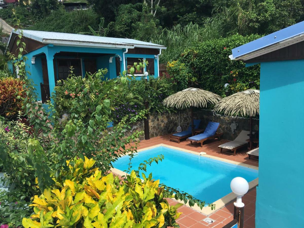 Les Villas Pameyaque 2 F2 Avec 1 Piscine Et 1 F3 Avec 1 Piscine, Superbe Vue Sur La Mer Riviere-Salee Exterior foto